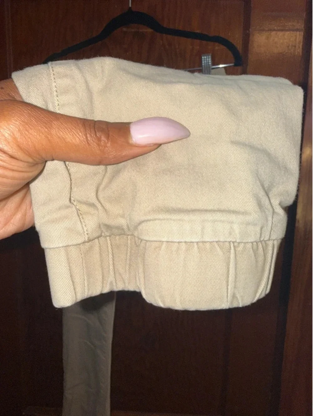 Old Navy Boys Built-In Flex Twill Jogger Pants XL 14–16 Khaki